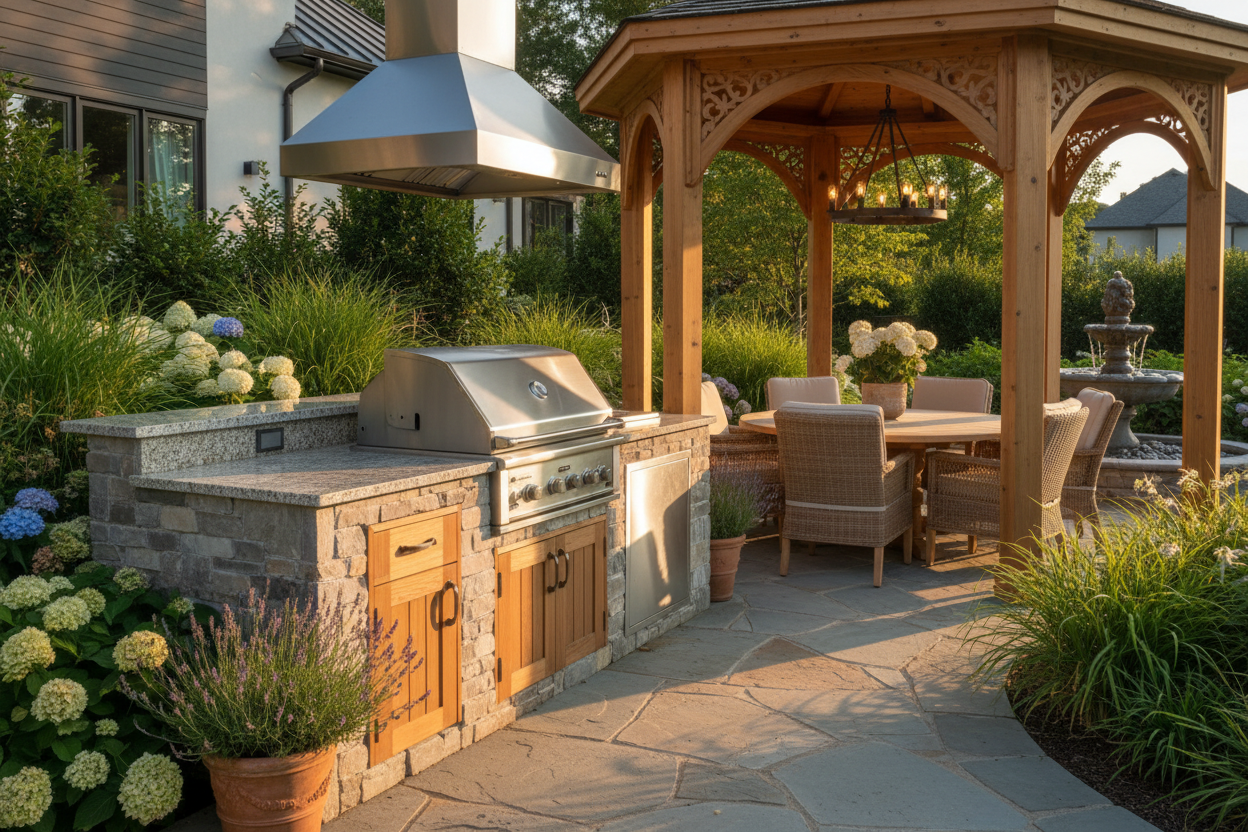 About Us Image 2 - Premium outdoor kitchen and gazebo